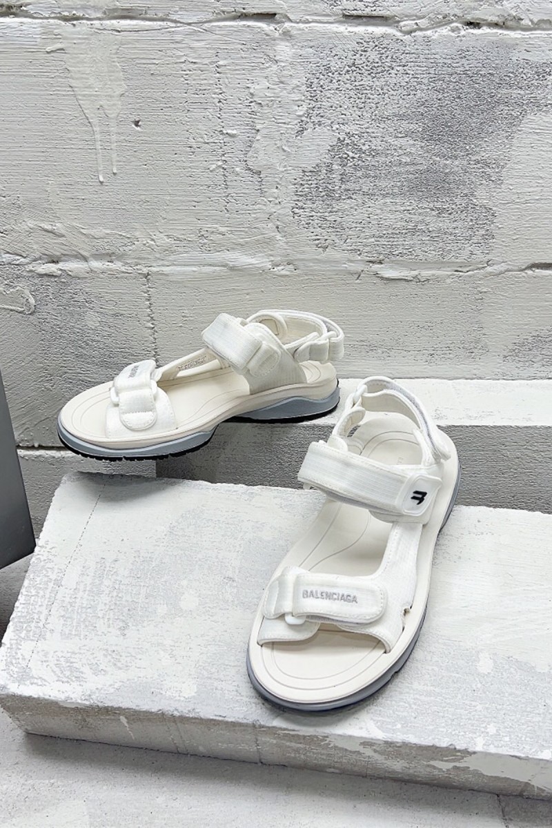 Balenciaga, Men's Sandal, White