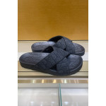 Christian Dior, Men's Slipper, Black Christian Dior, Men's Slipper, Black