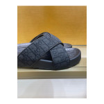 Christian Dior, Men's Slipper, Black Christian Dior, Men's Slipper, Black