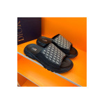 Christian Dior, Men's Slipper, Black