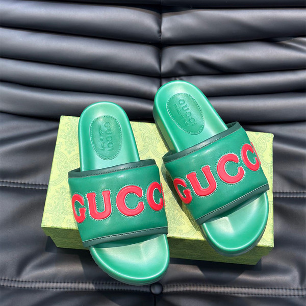 Gucci, Men's Slipper, Green