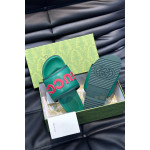 Gucci, Men's Slipper, Green