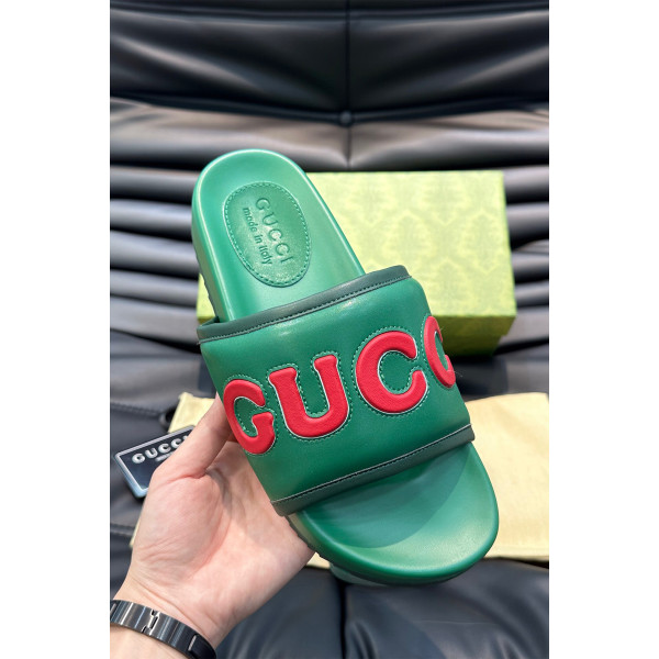 Gucci, Men's Slipper, Green