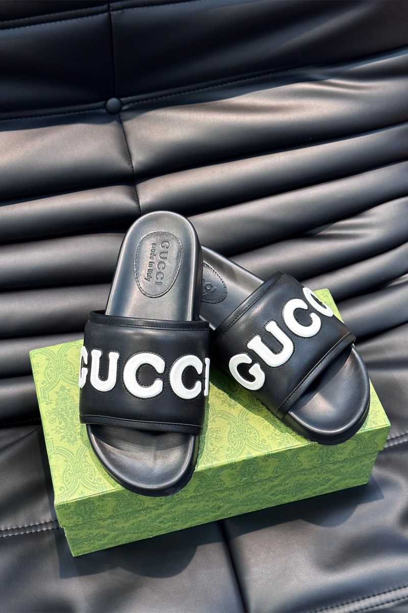 Gucci, Men's Slipper, Black