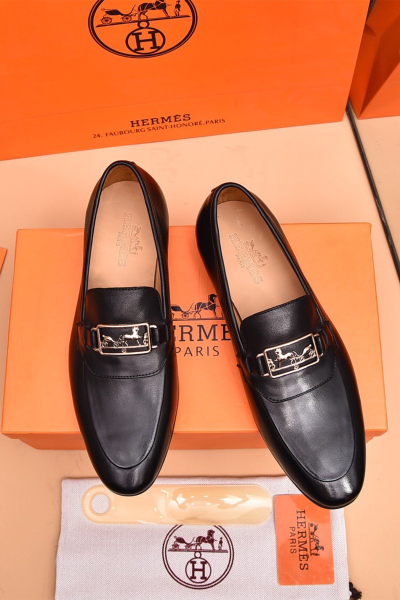 Hermes, Men's Loafer, Black