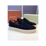 Loro Piana, Men's Loafer, Navy