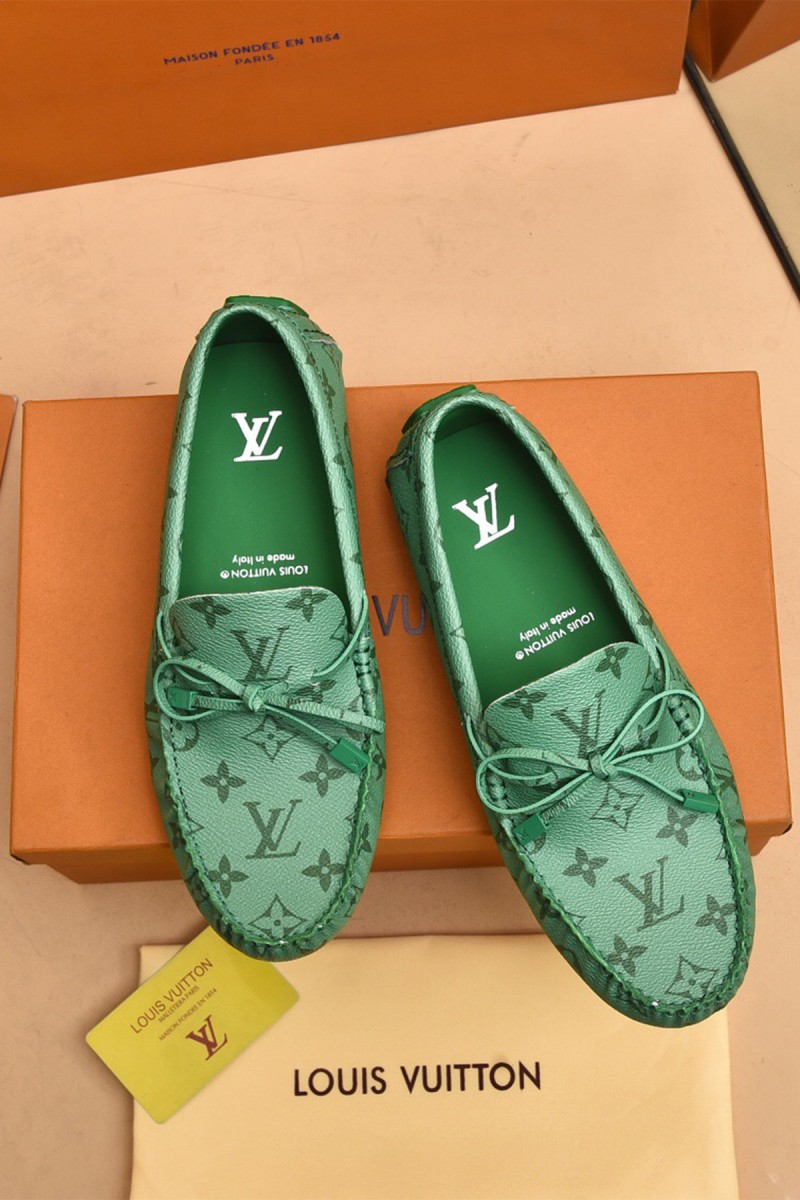 Louis Vuitton, Men's Loafer, Green