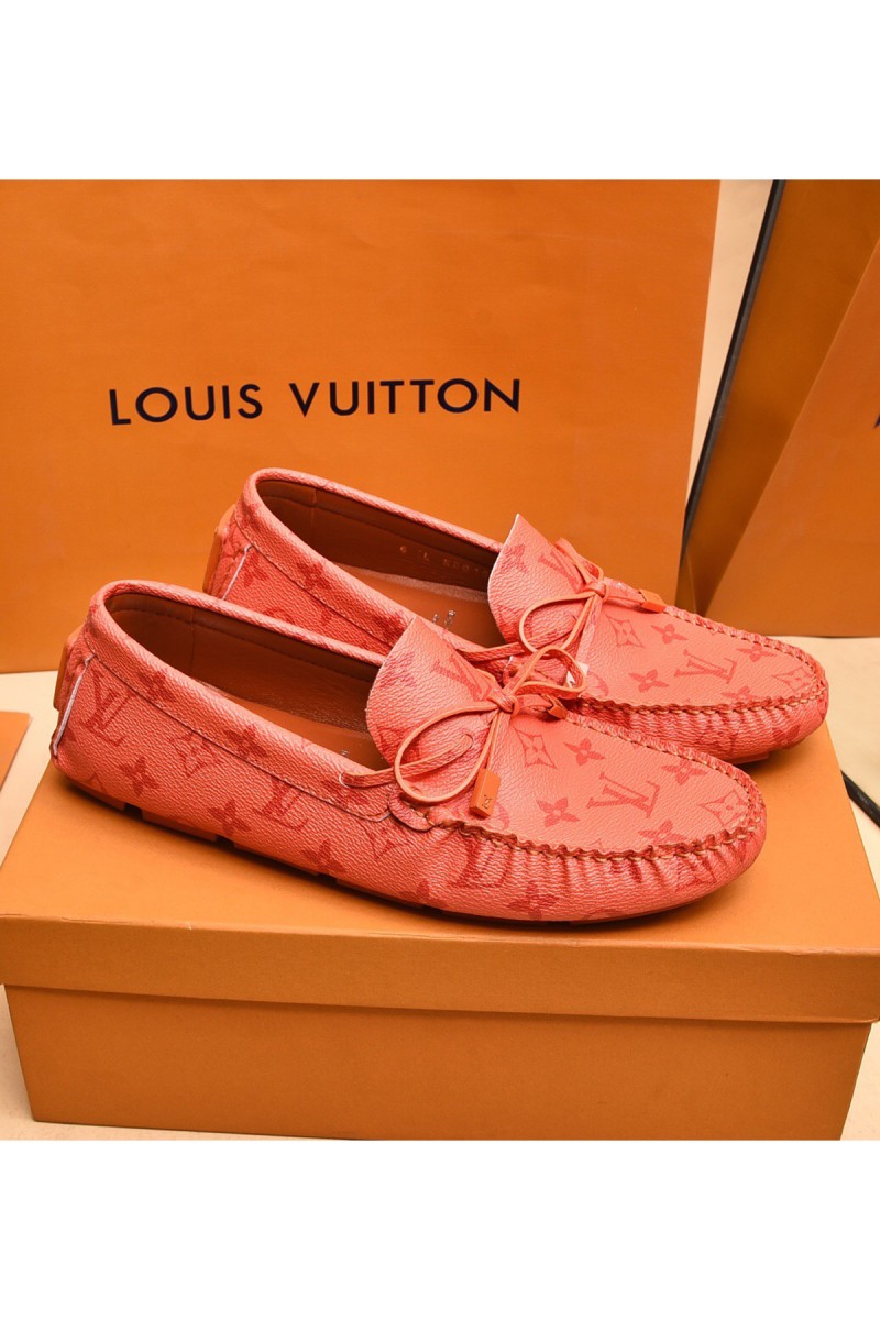 Louis Vuitton, Men's Loafer, Orange