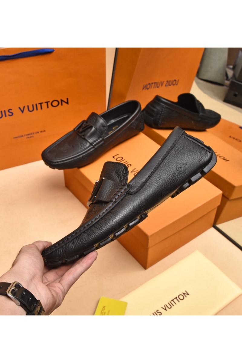 Louis Vuitton, Men's Loafer, Black