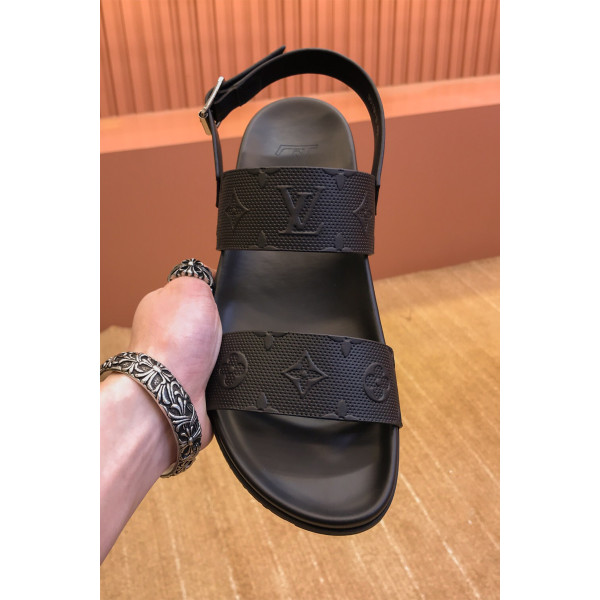 Louis Vuitton, Men's Sandal, Black