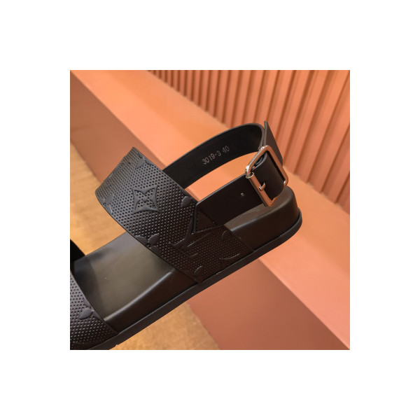 Louis Vuitton, Men's Sandal, Black