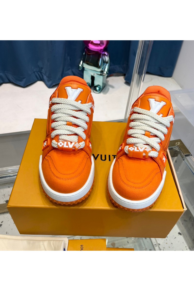 Louis Vuitton, Men's Sneaker, Orange