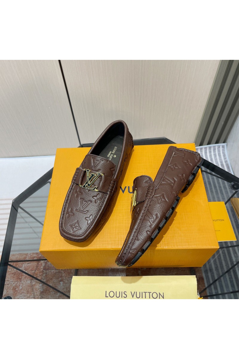 Louis Vuitton, Men's Loafer, Brown