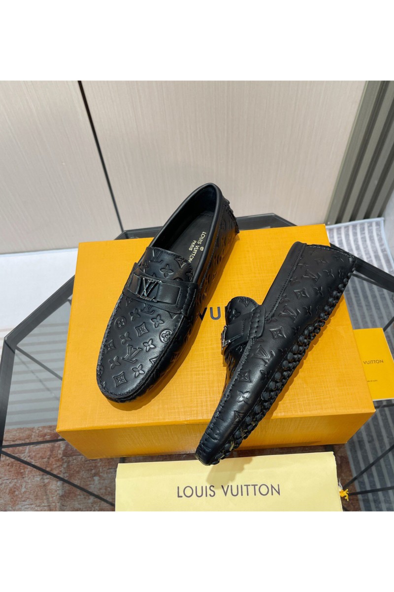 Louis Vuitton, Men's Loafer, Black