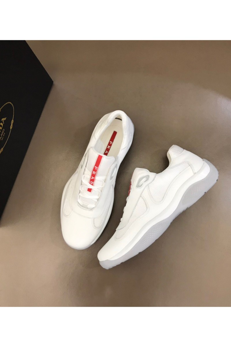 Prada, Men's Sneaker, White