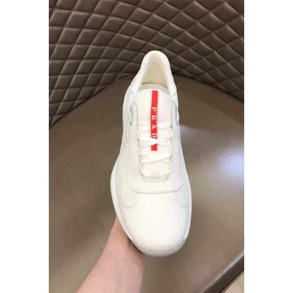 Prada, America's Cup,Men's Sneaker, White