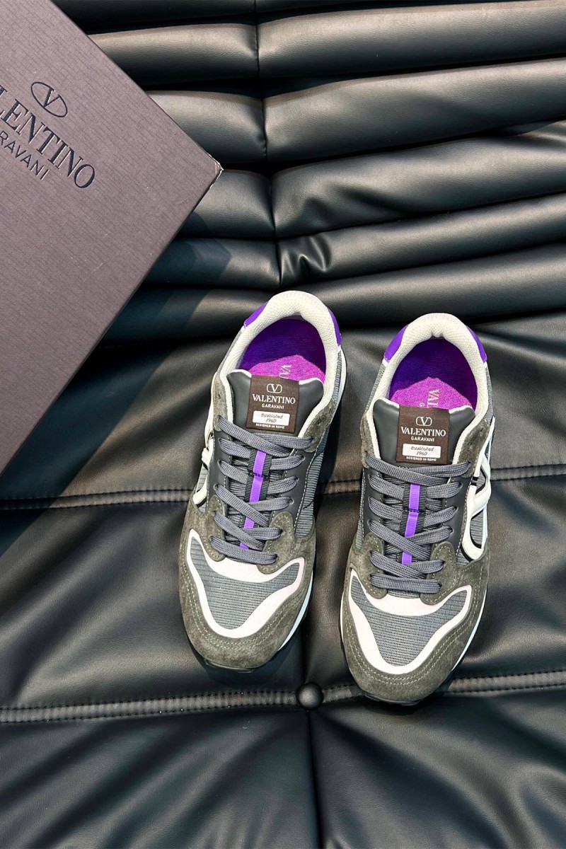 Valentino, Men's Sneaker, Grey