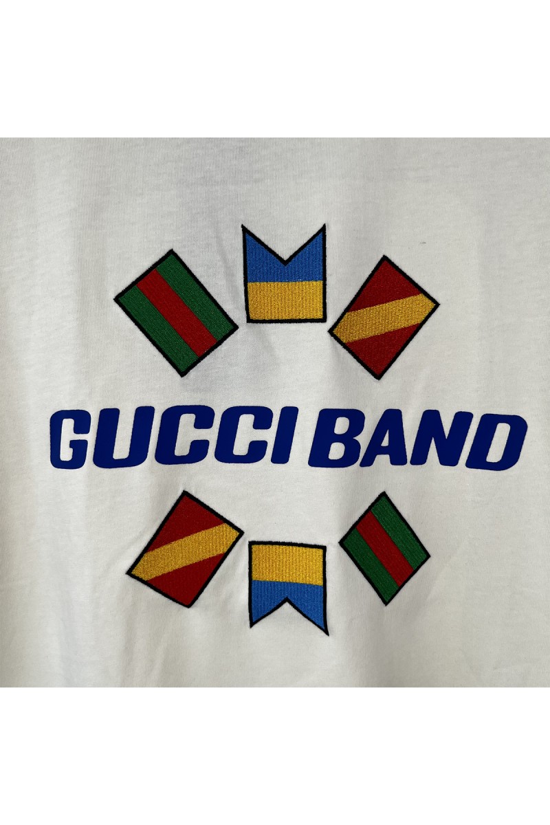Gucci, Men's T-Shirt, Beige