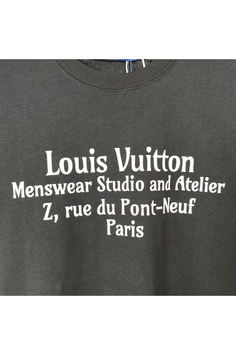 Louis Vuitton, Men's T-Shirt, Black