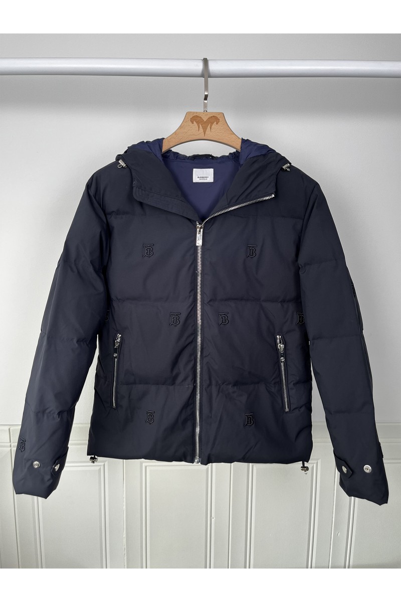 Burberry, Men's Jacket, Navy