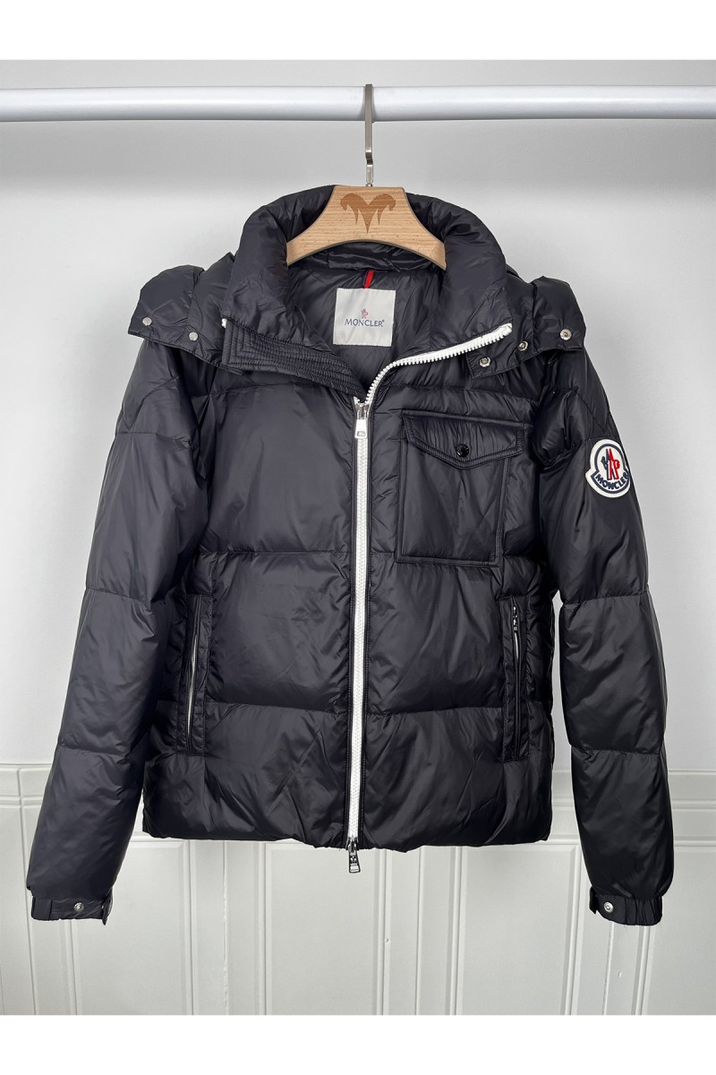 Moncler, Men's Jacket, Black