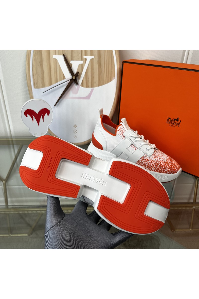 Hermes, Women's Sneaker, Orange