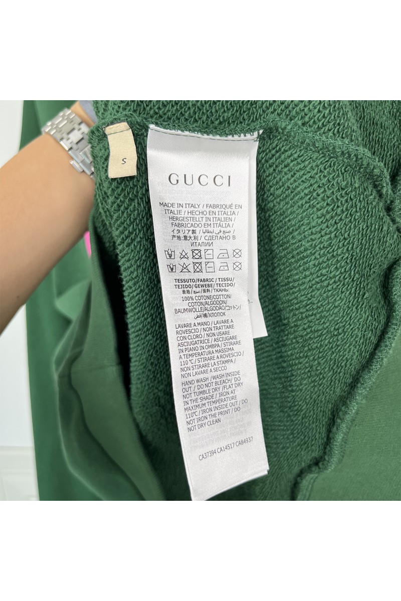 Gucci, Men's Hoodie, Green