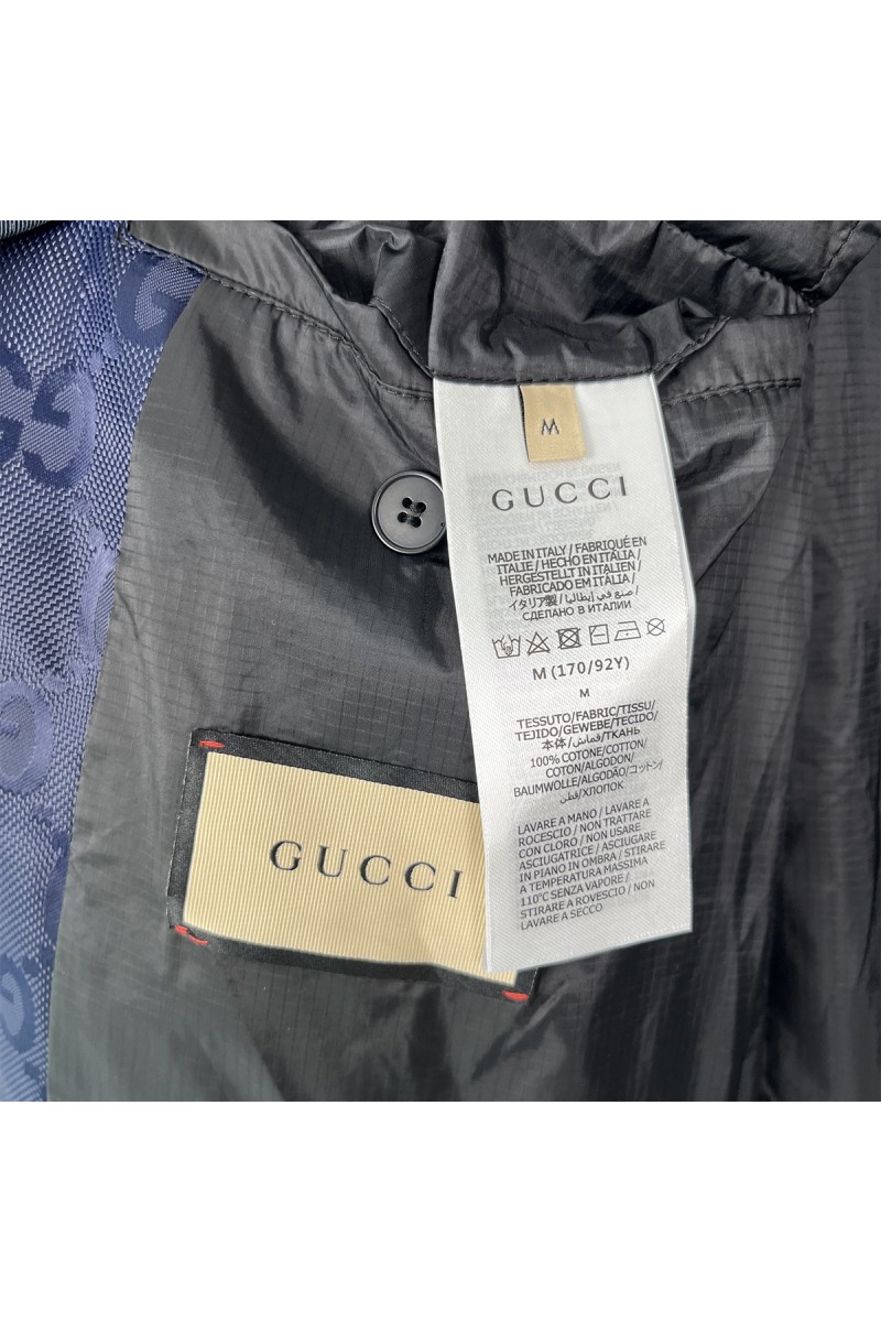 Gucci, Men's Jacket, Blue
