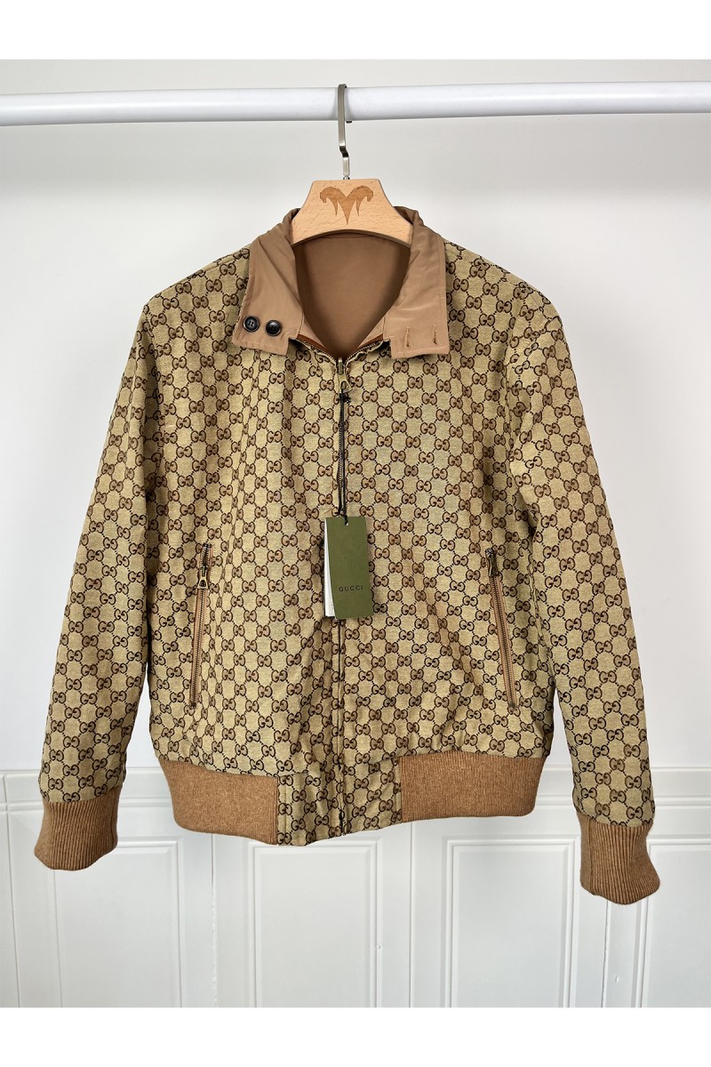 Gucci, Men's Jacket, Camel
