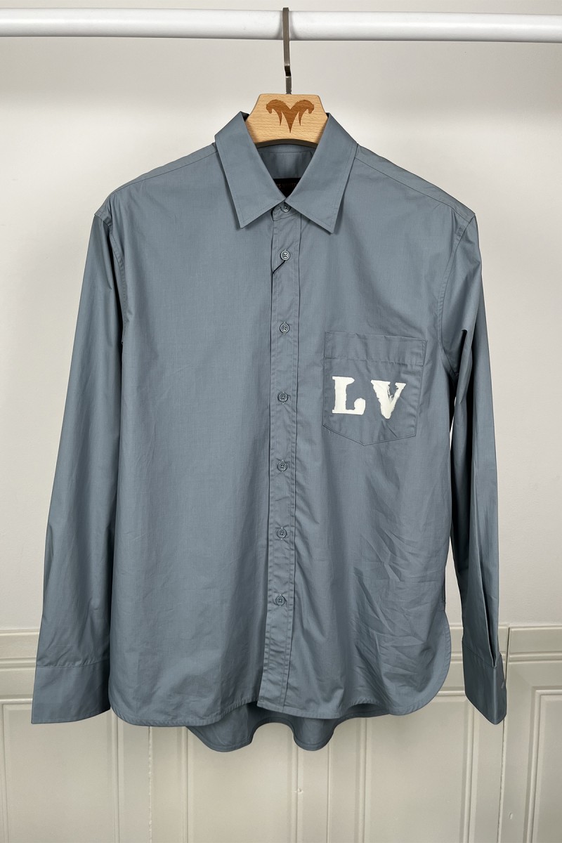 Louis Vuitton, Men's Shirt, Grey