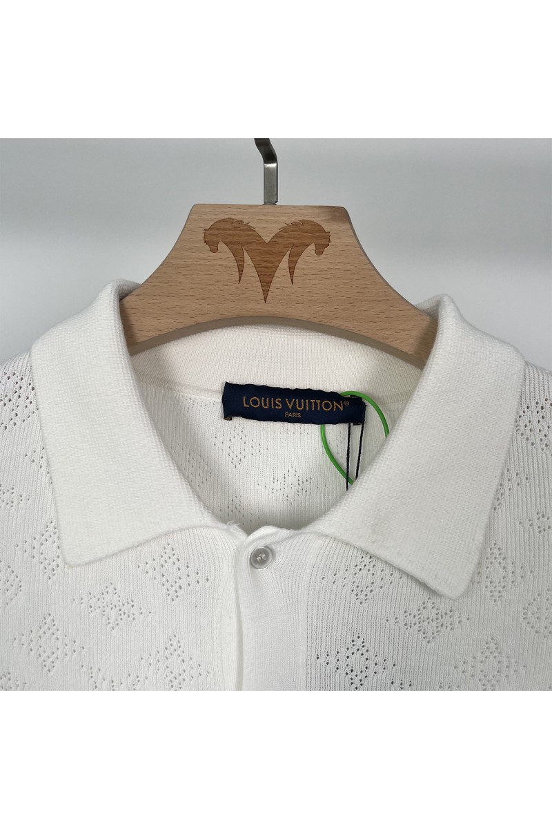 Louis Vuitton, Men's Polo, White