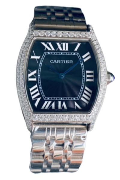 Cartier, Men's Watch, Silver, 42MM