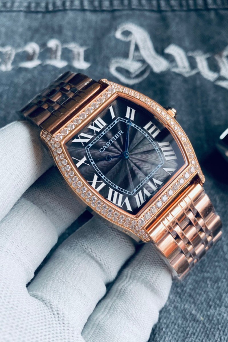 Cartier, Men's Watch, Gold, 42MM
