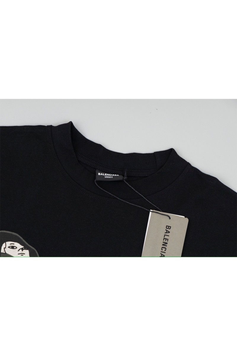 Balenciaga, Men's T-Shirt, Black