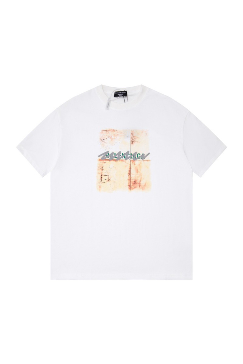 Balenciaga, Men's T-Shirt, White