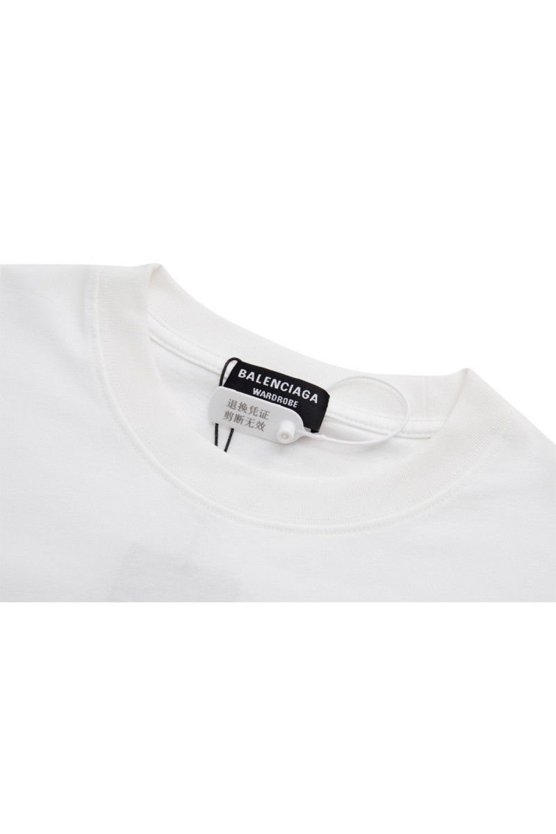 Balenciaga, Men's T-Shirt, White