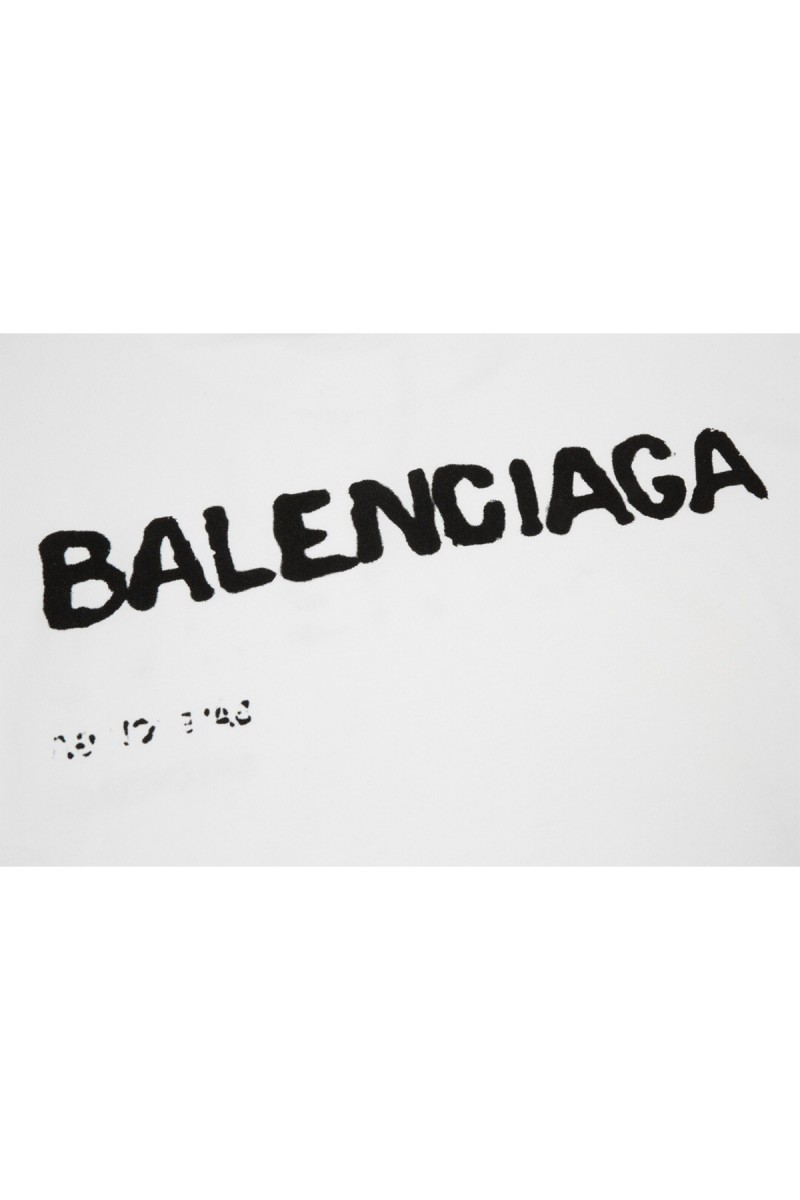 Balenciaga, Men's T-Shirt, White