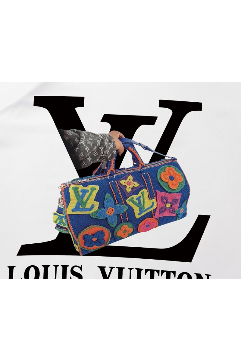 Louis Vuitton, Men's T-Shirt, White