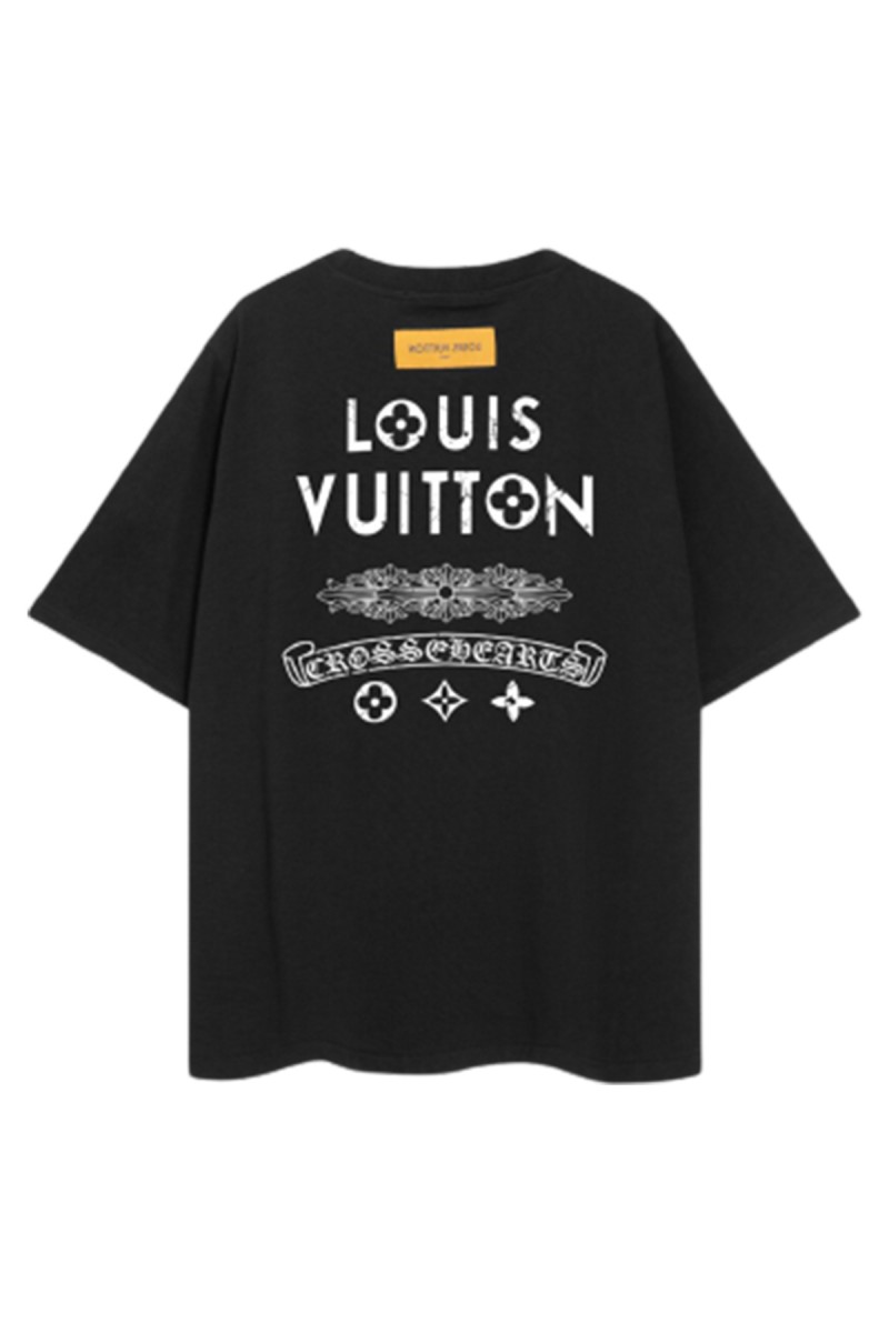 Louis Vuitton, Men's T-Shirt, Black