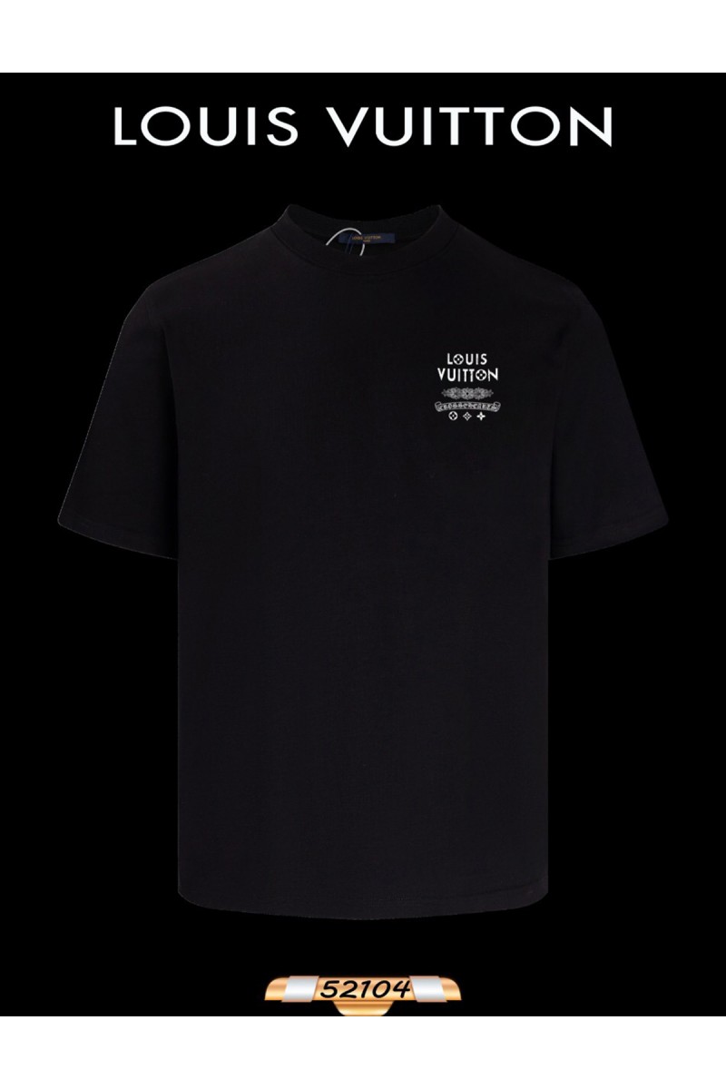 Louis Vuitton, Men's T-Shirt, Black