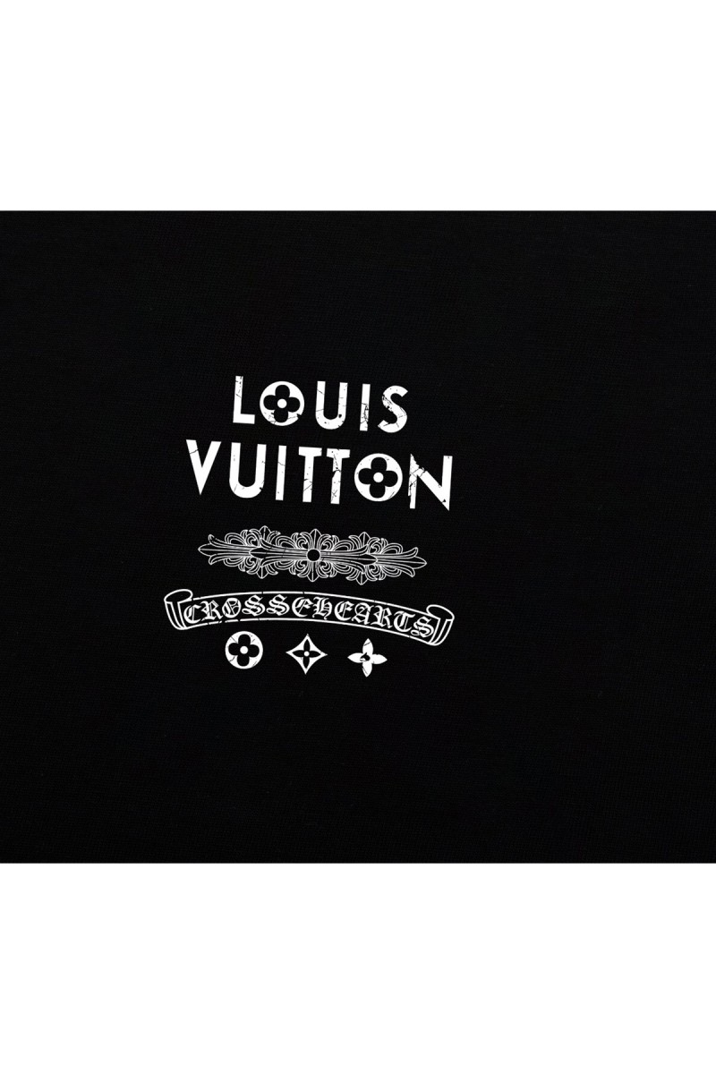 Louis Vuitton, Men's T-Shirt, Black