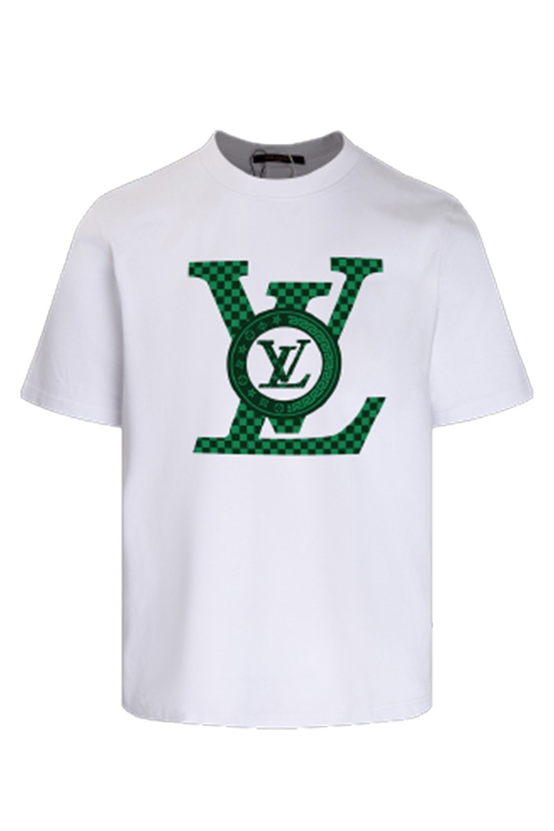 Louis Vuitton, Men's T-Shirt, White