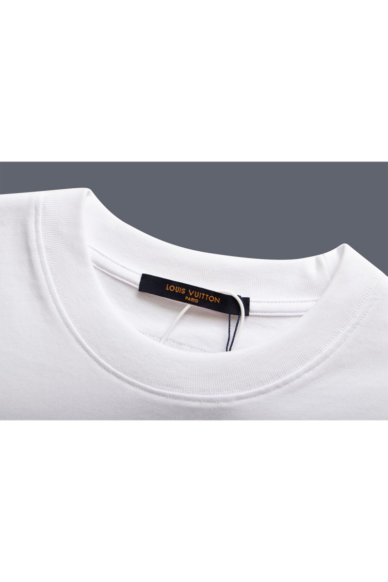 Louis Vuitton, Men's T-Shirt, White