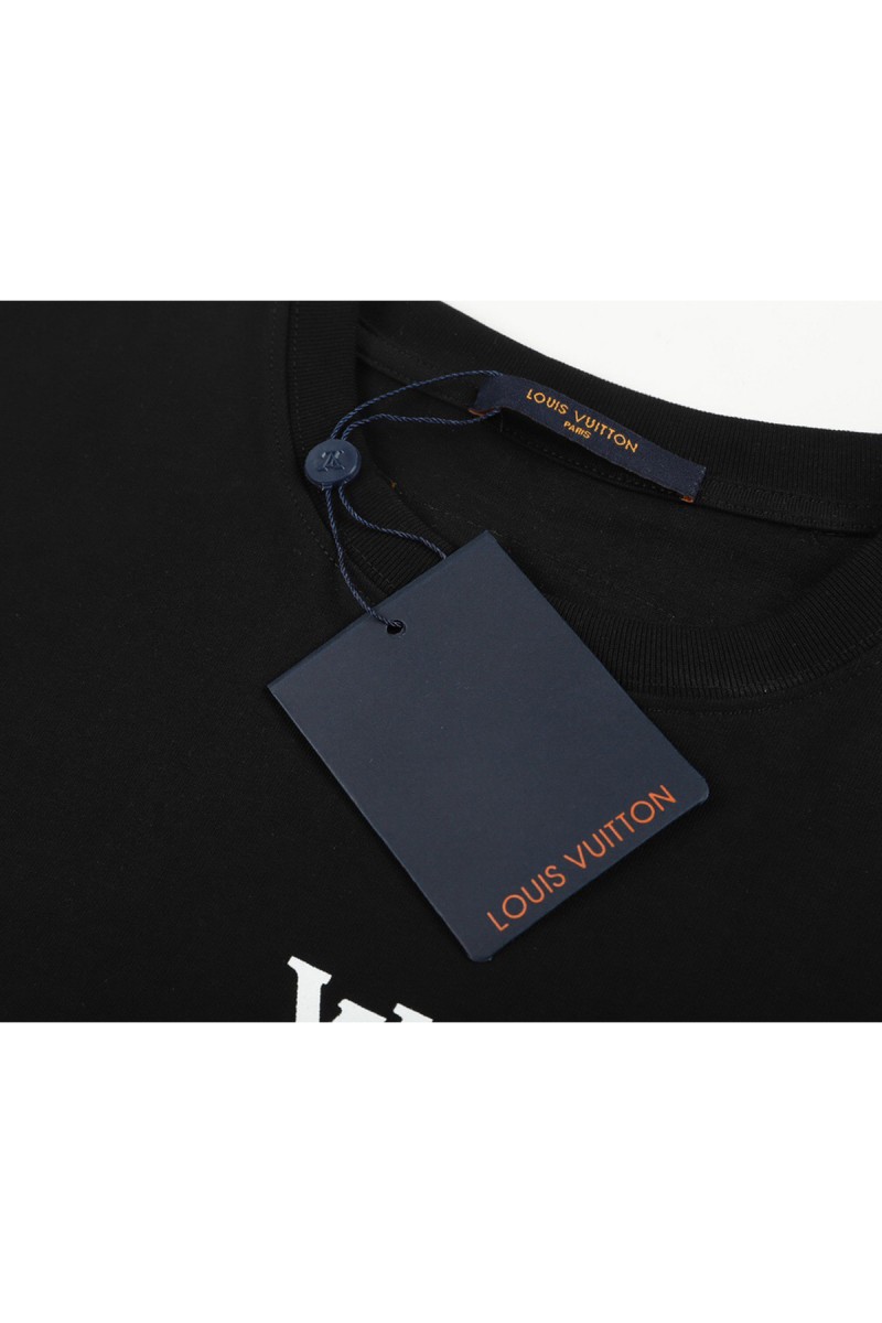 Louis Vuitton, Men's T-Shirt, Black