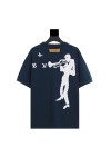 Louis Vuitton, Men's T-Shirt, Blue