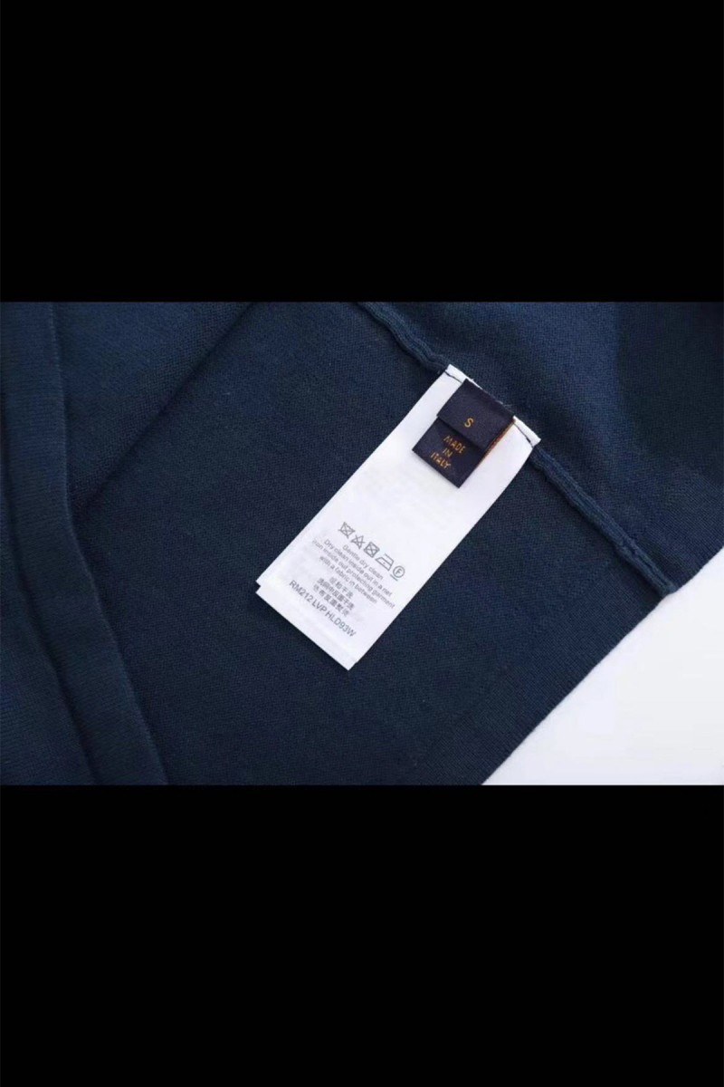 Louis Vuitton, Men's T-Shirt, Blue