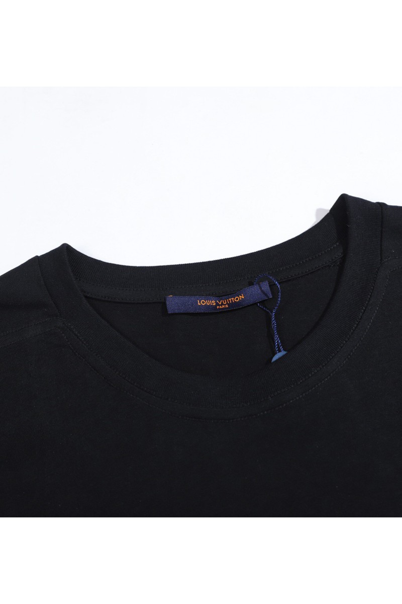 Louis Vuitton, Men's T-Shirt, Black