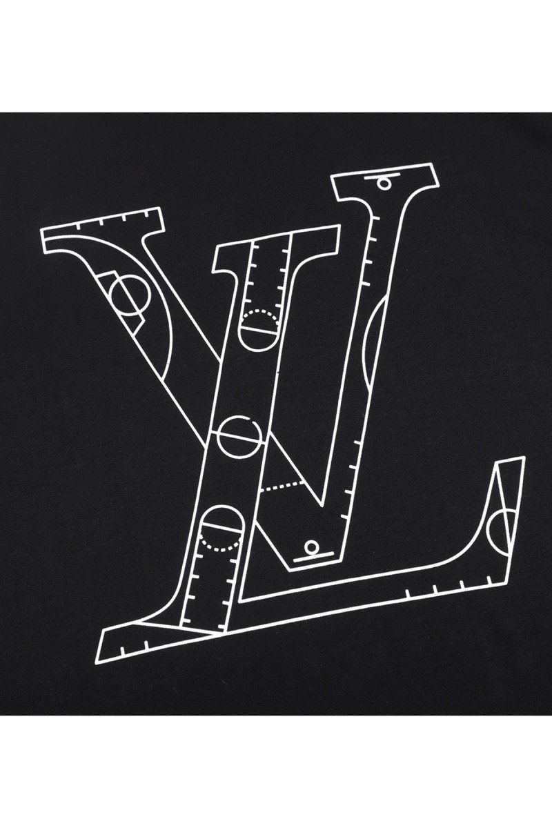 Louis Vuitton, Men's T-Shirt, Black