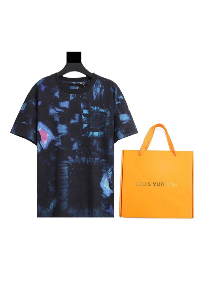 Louis Vuitton, Men's T-Shirt, Black