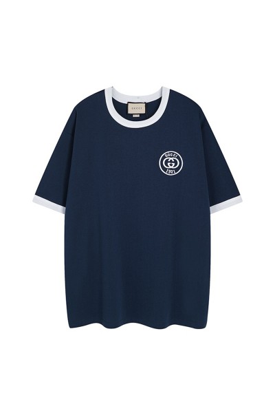 Gucci, Women's T-Shirt, Navy